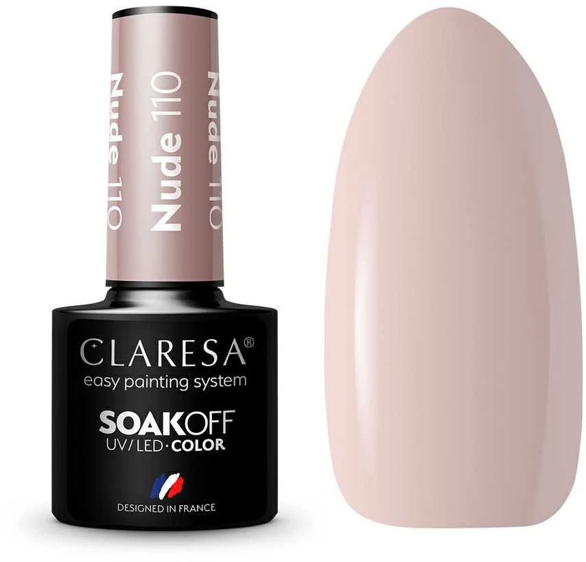 Activeshop Claresa Soak Off UV/LED Nude 110, 5 g