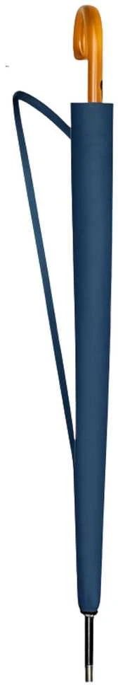 Lean Ilgas automatinis skėtis 24 briaunų tamsiai mėlynas 115 cm