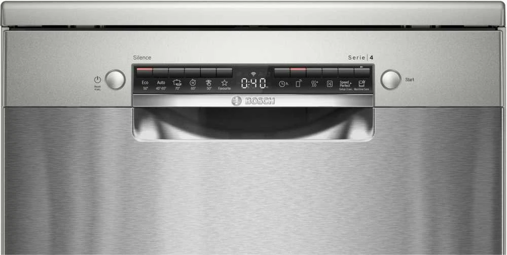 Bosch Serie 4 SMS4HMI07E indaplovė Laisvai pastatoma 14 stalčių D