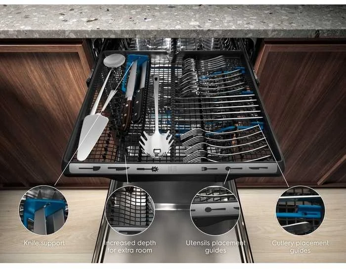 Įmontuojama Indaplovė - Electrolux EEC767310L 14 Vietų Juoda