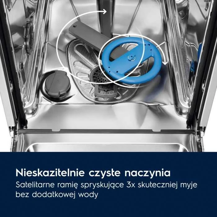 Electrolux EES42210IX indaplovė Pilnai įmontuojamos 9 indaplovės