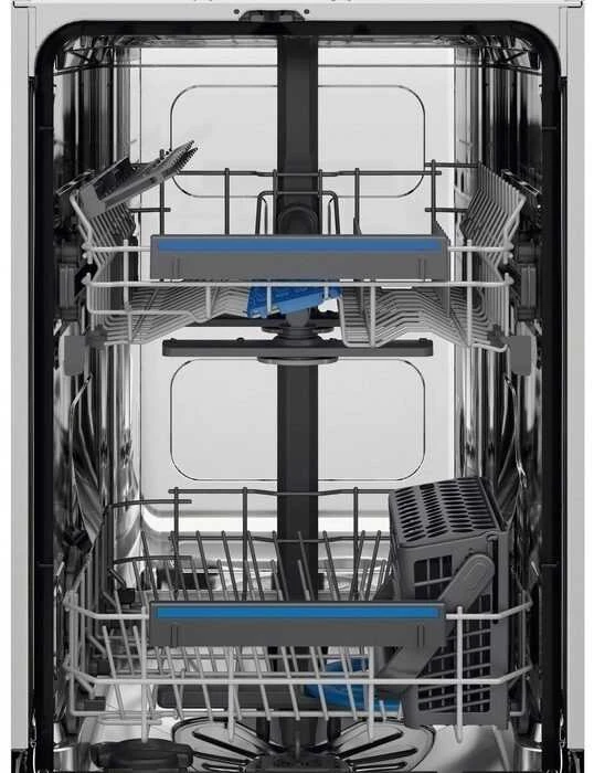 Electrolux EES42210IX indaplovė Pilnai įmontuojamos 9 indaplovės