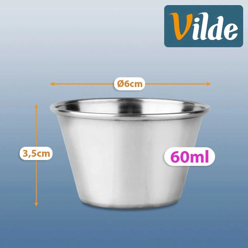 Indelis padažams 6 cm 12 vnt.