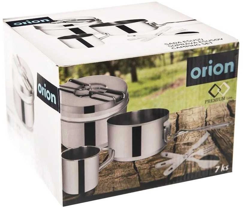 Orion Stovyklavimo puodai 1,5 l, 0,9 l, 7 vnt.