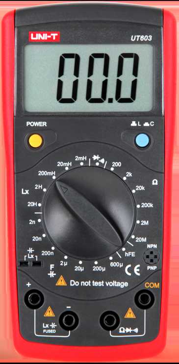 Universalus multimetras Uni-t UT603