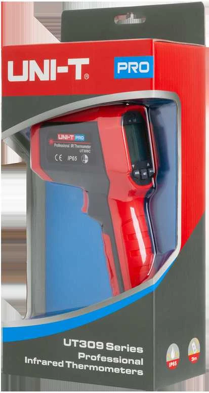 UIT Profesionalus infraraudonųjų spindulių termometras -32°C - 650°C UT309C UNI-T
