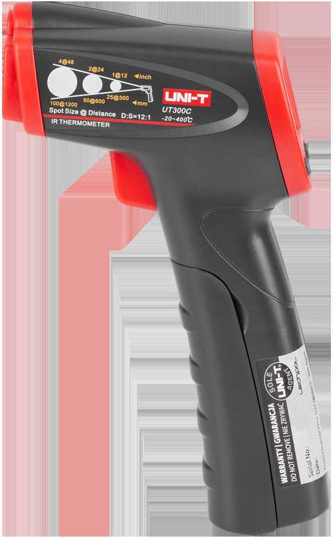 Infraraudonųjų spindulių termometras UNI-T UT300S