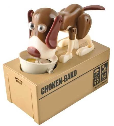 Iso Trade Baterija operated piggy bank - ruda dog 22470