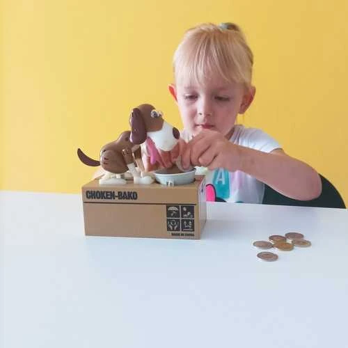 Iso Trade Baterija operated piggy bank - ruda dog 22470