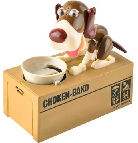Iso Trade Baterija operated piggy bank - ruda dog 22470