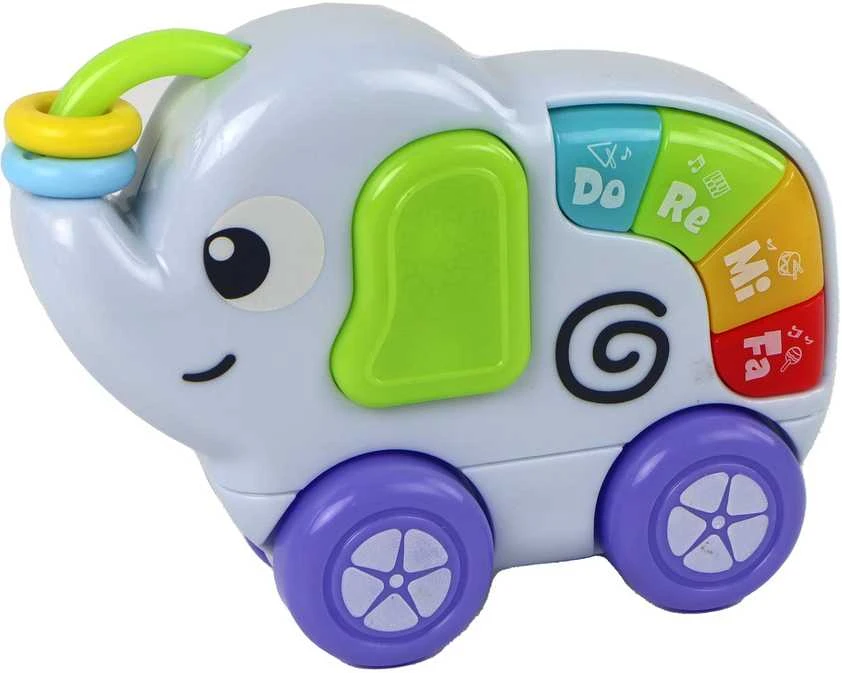 Lean Toys Muzikinis Stumdukas - Vaikštukas Su Piešimo lenta - Mėlynas