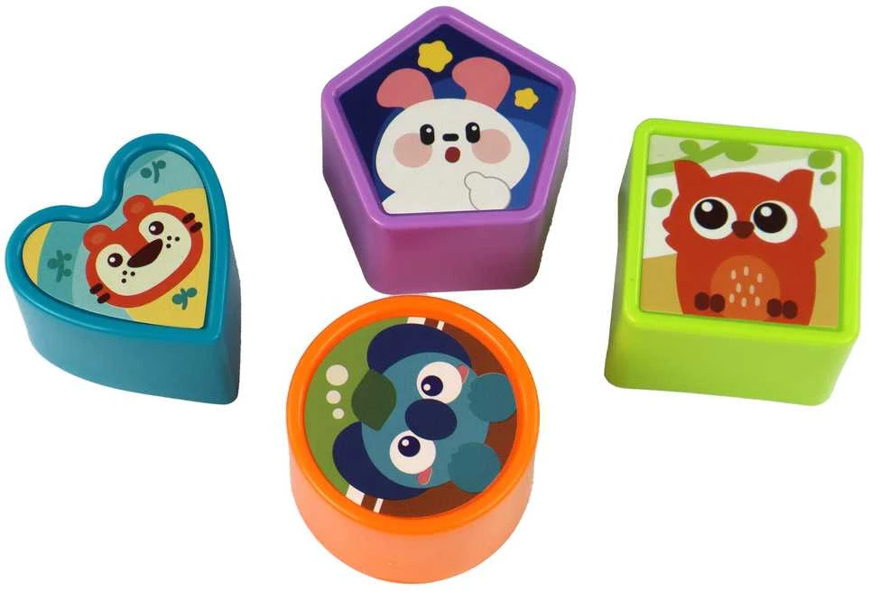 Lean Toys Muzikinis Stumdukas - Vaikštukas Su Piešimo lenta - Mėlynas