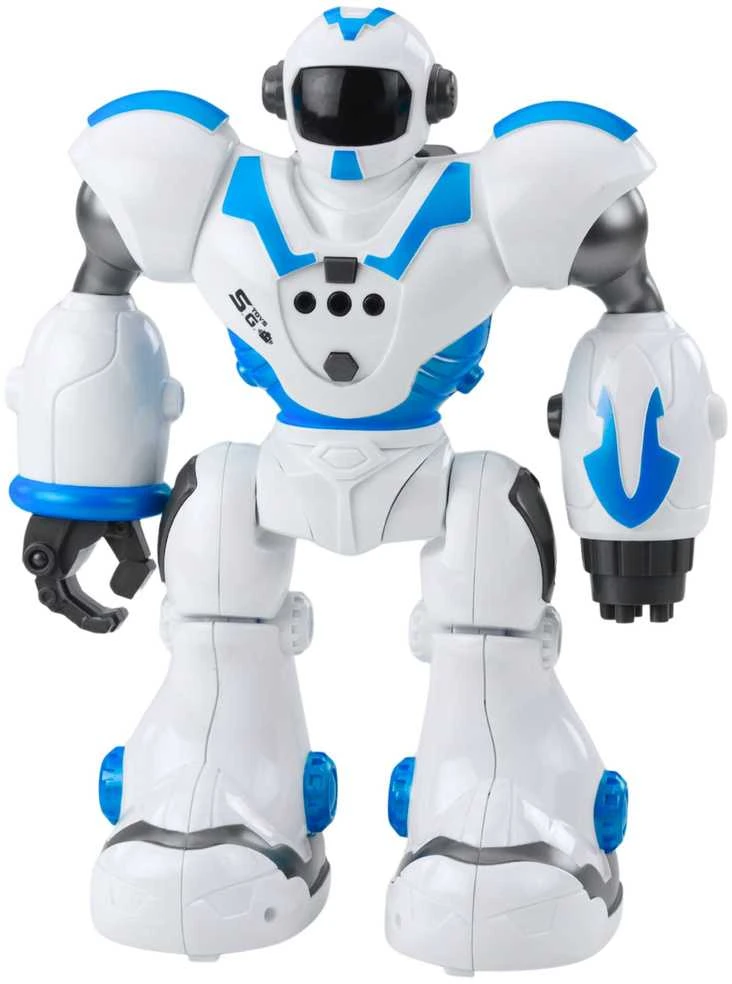 Lean Toys Interaktyvus nuotoliniu būdu valdomas robotas U ICTORY 16 funkcijų mėlynas