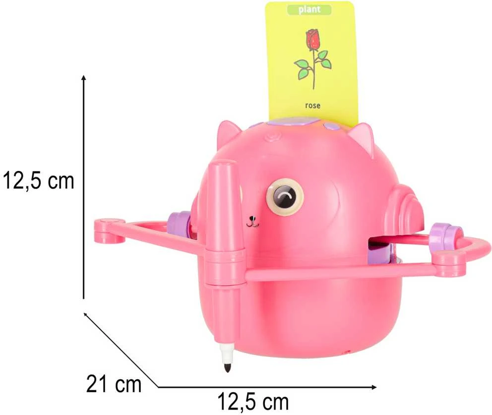 Interaktyvus piešimo ir rašymo mokymosi robotas