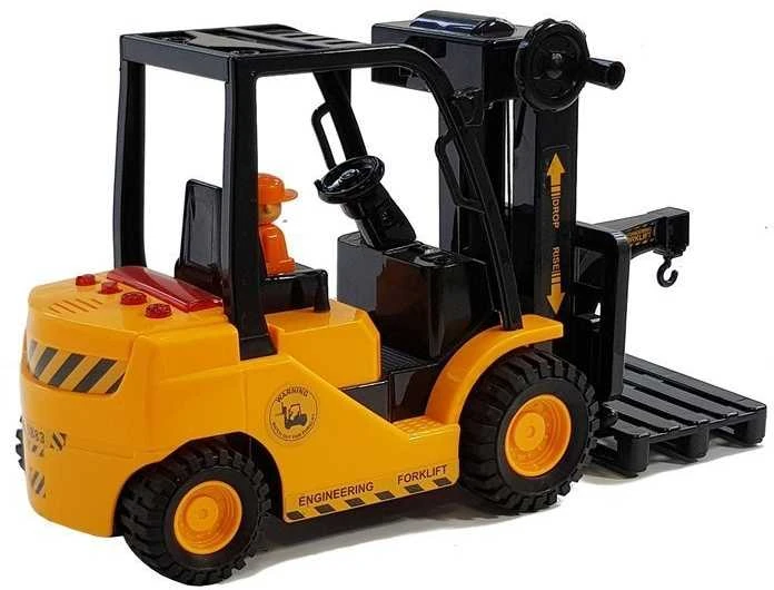 Lean Toys Žaislinis krautuvas su garsais ir šviesomis