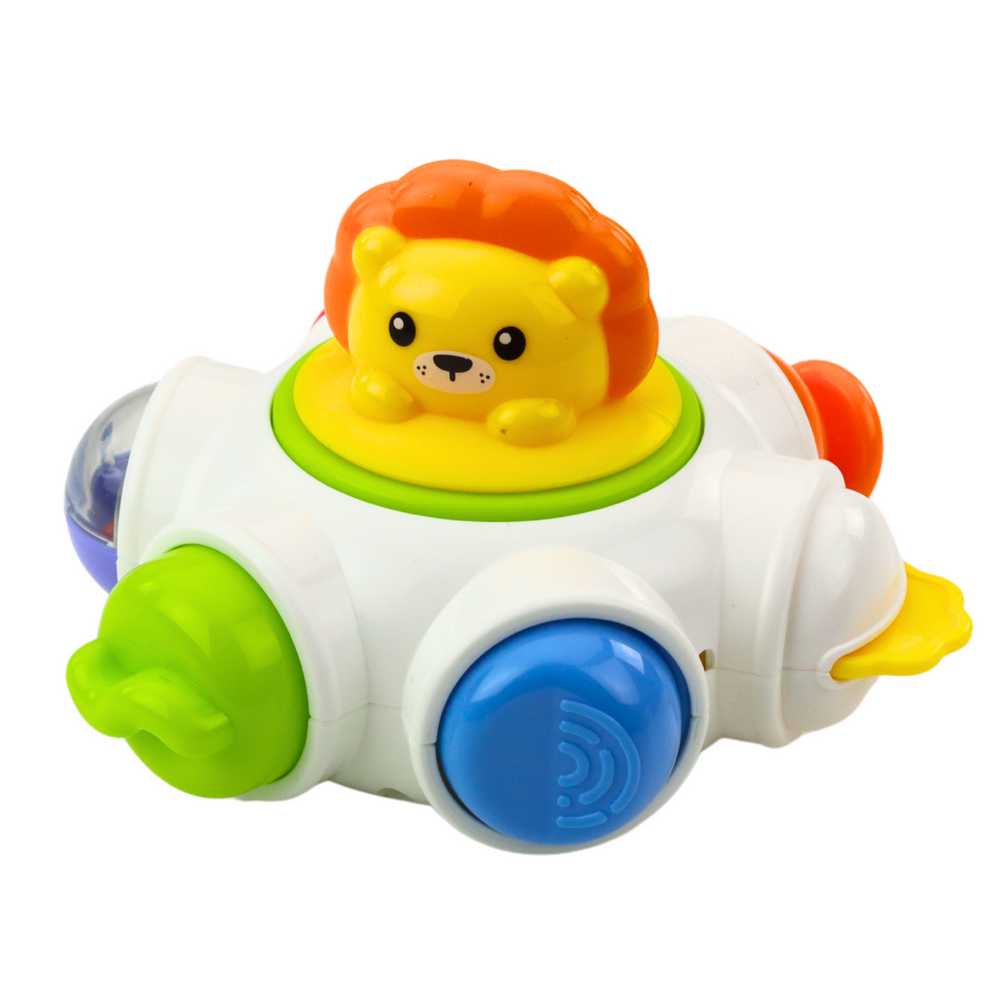 Lean Toys Interaktyvus Žaislas Vaikams – UFO su Liūtu