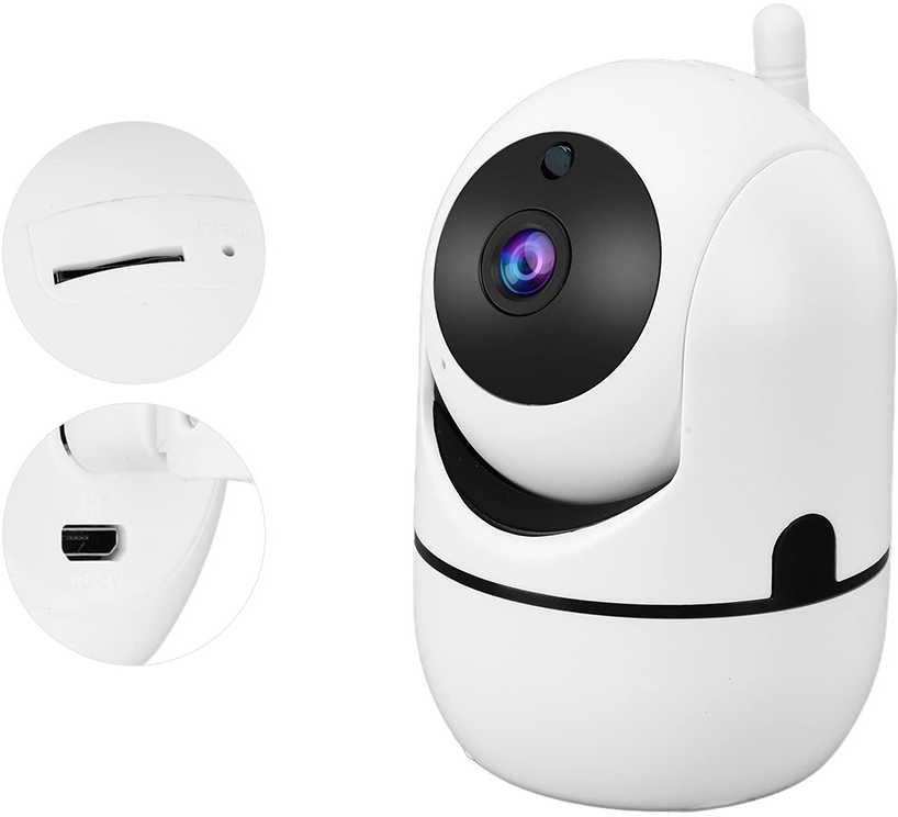 IP WIFI HD stebėjimo kamera namams, 355°