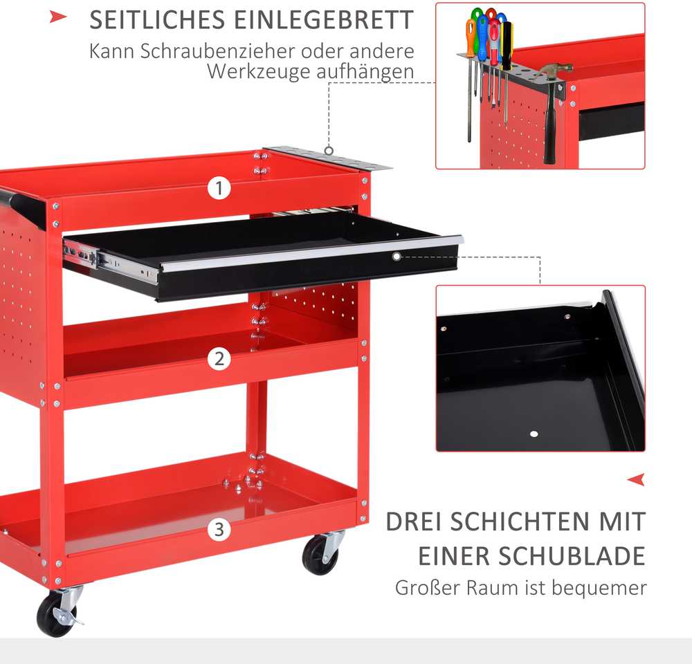 Homcom 60 kg, Raudona| Aosom.de
