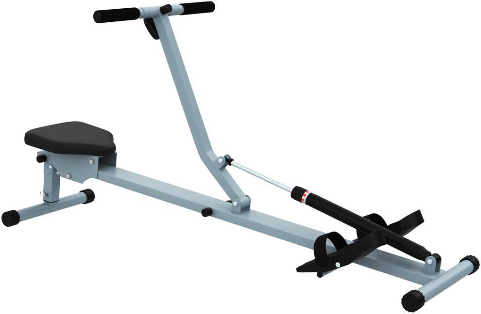 HOMCOM irklavimo treniruoklis su LCD ekranu, plienas+PVC, pilkas, 130x47,5x67cm