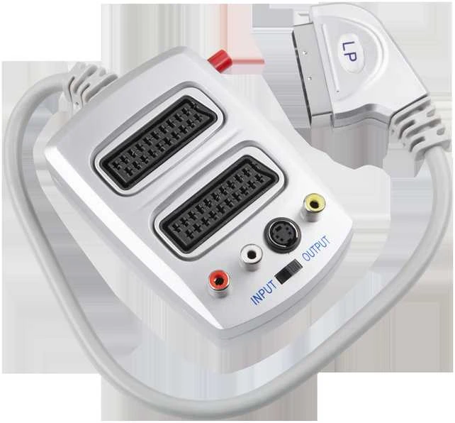 Złącze Oem Jungtis PLUG EURO-2GN+SVHS+3RCA+kištukas