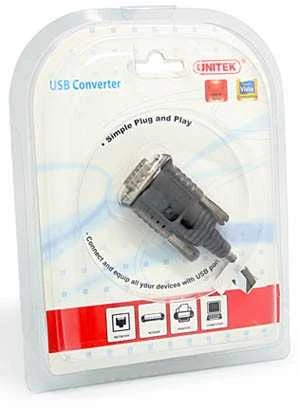 UNITEK Y-108 Unitek konverteris USB 2.0. į serijinį (DB9M), Y-108