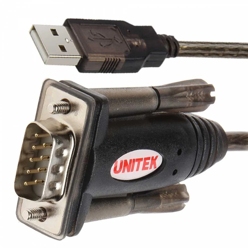 UNITEK Y-105A Unitek Adapteris USB į Serial + adapteris DB9F/DB25M, Y-105A