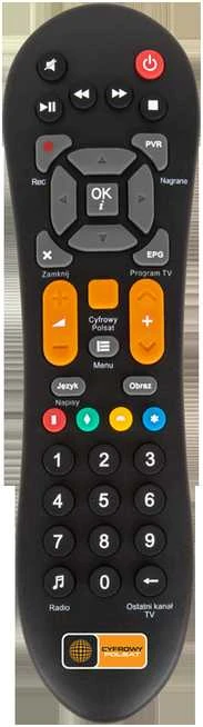 Polsat Oem Nuotolinio valdymo pultas HD7000 su