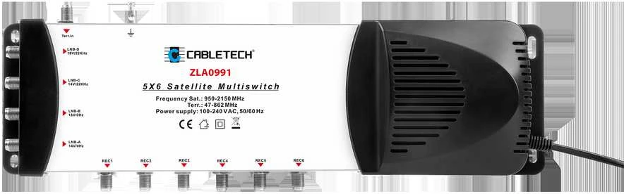 Cabletech 5x6 multiswitch