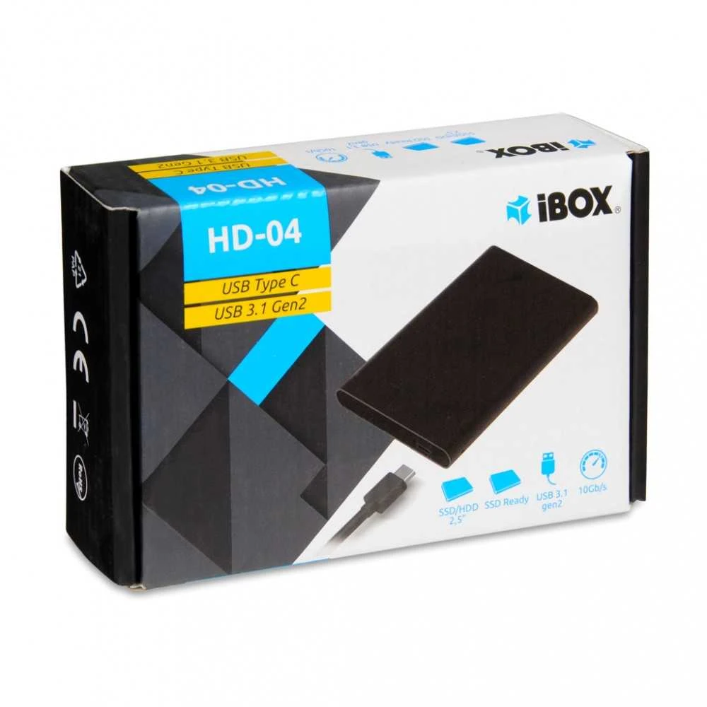 M2.NVME SDD dėklas iBOX HD-07 USB 3.2 Gen.2