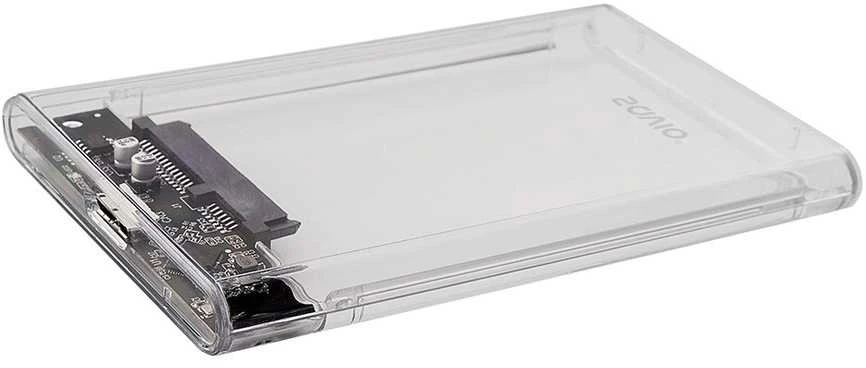 Išorinis Korpusas - Savio 2.5" USB 3.0 SSD Skaidrus