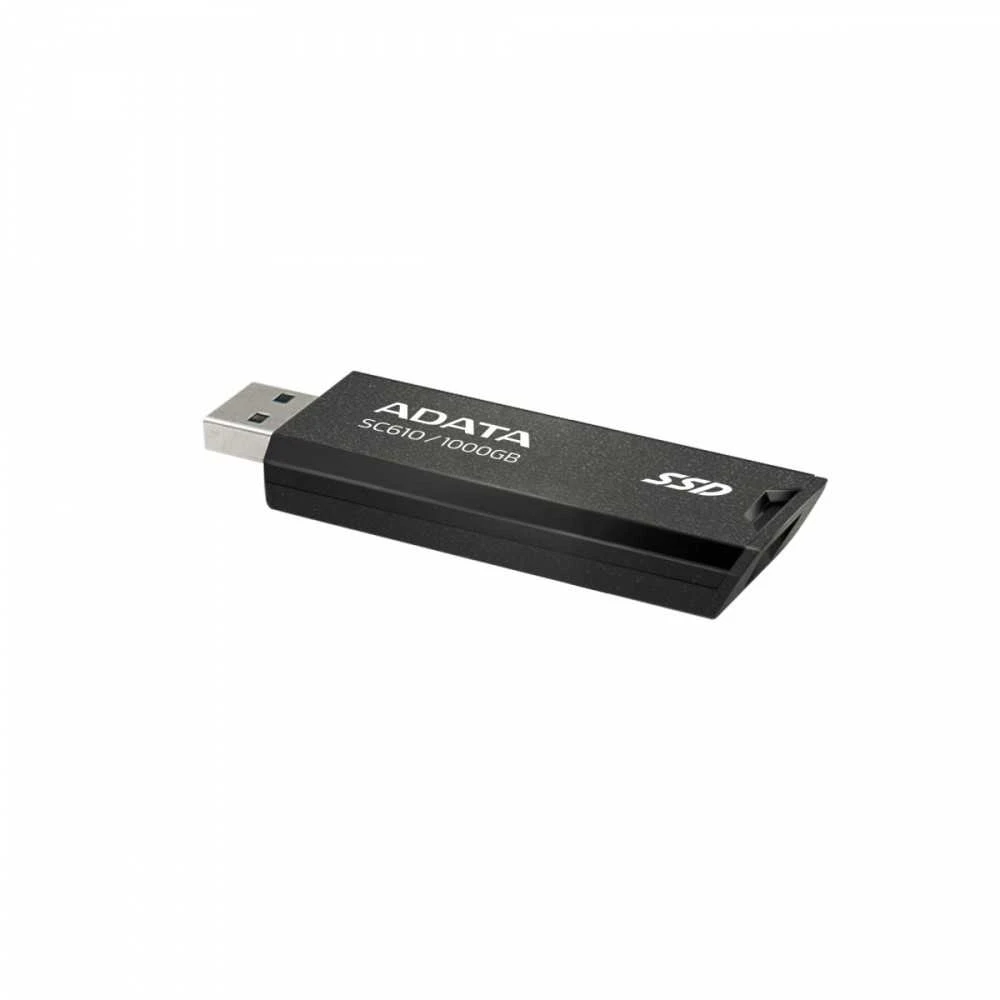 Kietasis diskas USB Atmintinė - ADATA SC610 1TB USB Type-A 3.2 Gen 2 Juoda