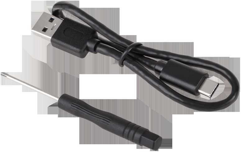Rebel išorinio kietojo disko dėžutė M2 USB C 3.0 SSD