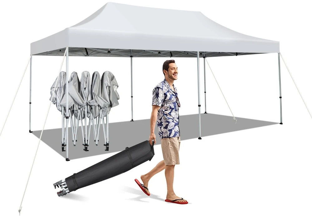 Išskleidžiama pavėsinė 3 m x 6 m