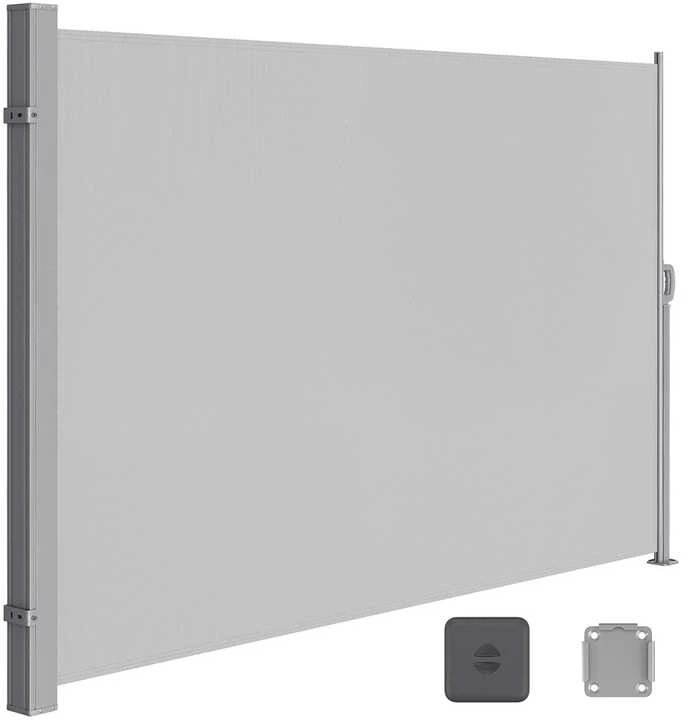 Songmics Išskleidžiama šoninė 200 x 350 cm markizė balkonui