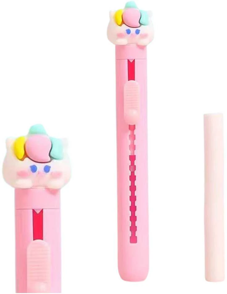 Ištraukiamas trintukas su katės figūrėle, 10.5 cm