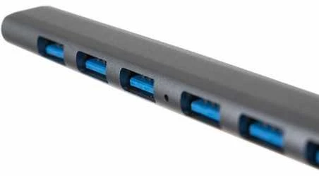 Iso Trade HUB USB- 1 port 3.2 + 6 jungtys 2.0 Izoxis 24374
