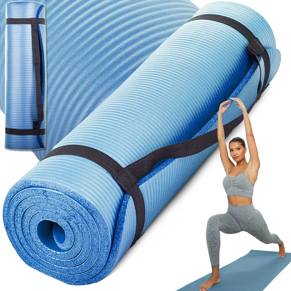 Verk Joga ir Fitneso Kilimėlis 180x60 cm, Mėlynas
