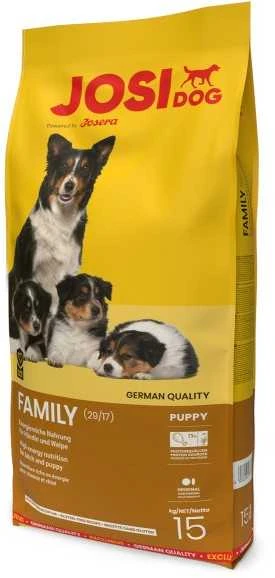 Sausas maistas šunims Josidog Family – 15 kg