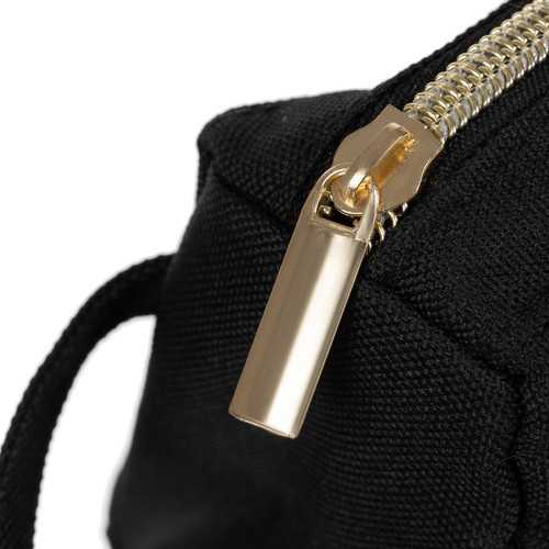 Double extendable pencil case - juodas Maaleo 24502