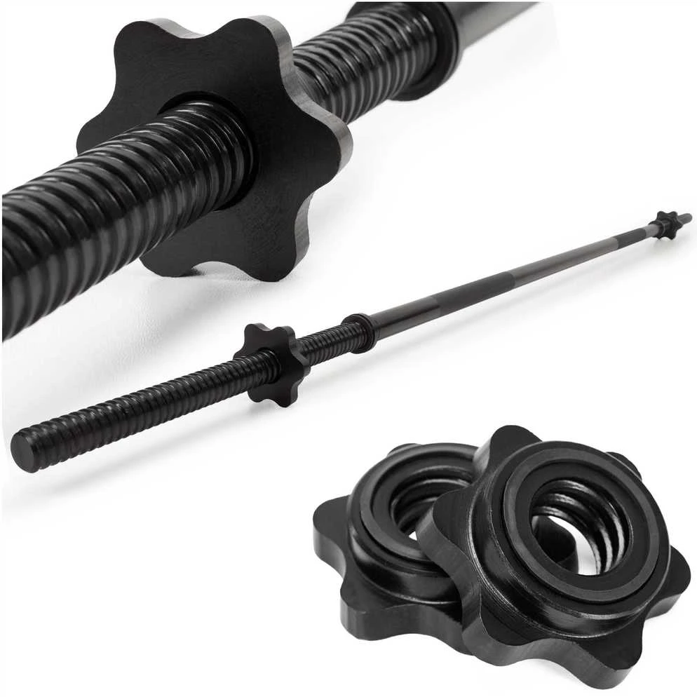 Springos Juodas plieno strypas 180 cm
