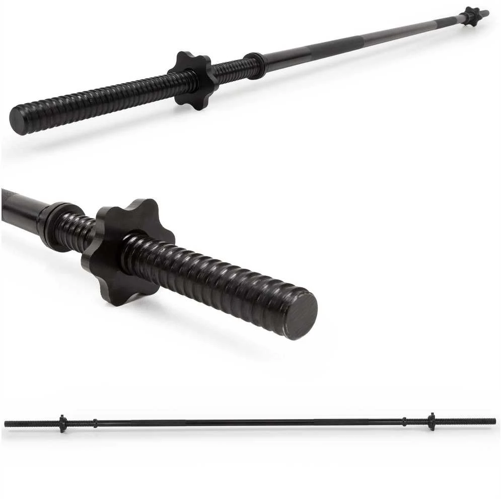 Springos Juodas plieno strypas 180 cm