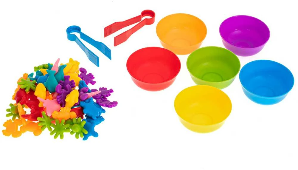Ikonka Jūrų gyvūnai mokomasis mokymasis skaičiuoti montessori 36el.