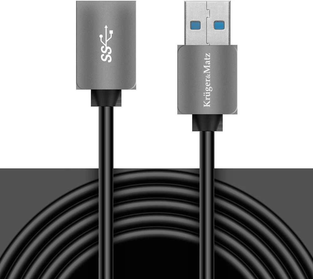 Kruger & Matz USB 3.0 - USB 3.0 kabelis 1m