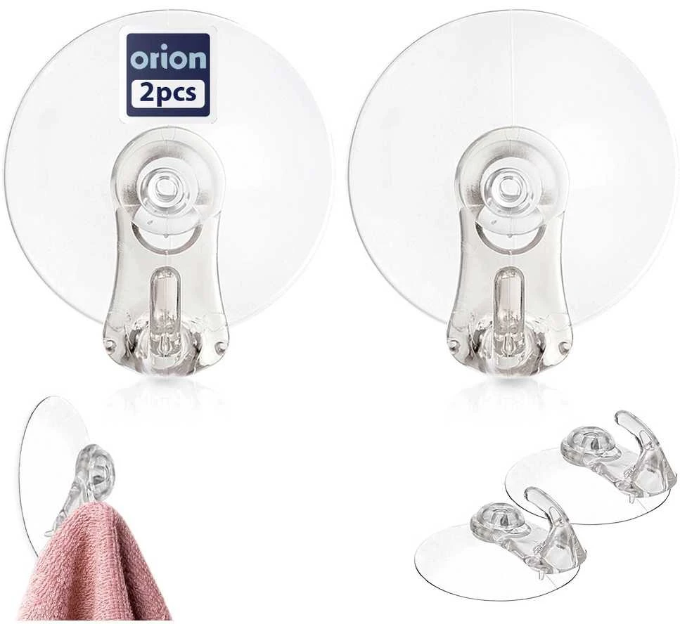 Aptel Orion Siurbtukai 5 cm 2 vnt - Universalūs rankšluosčių kabyklos