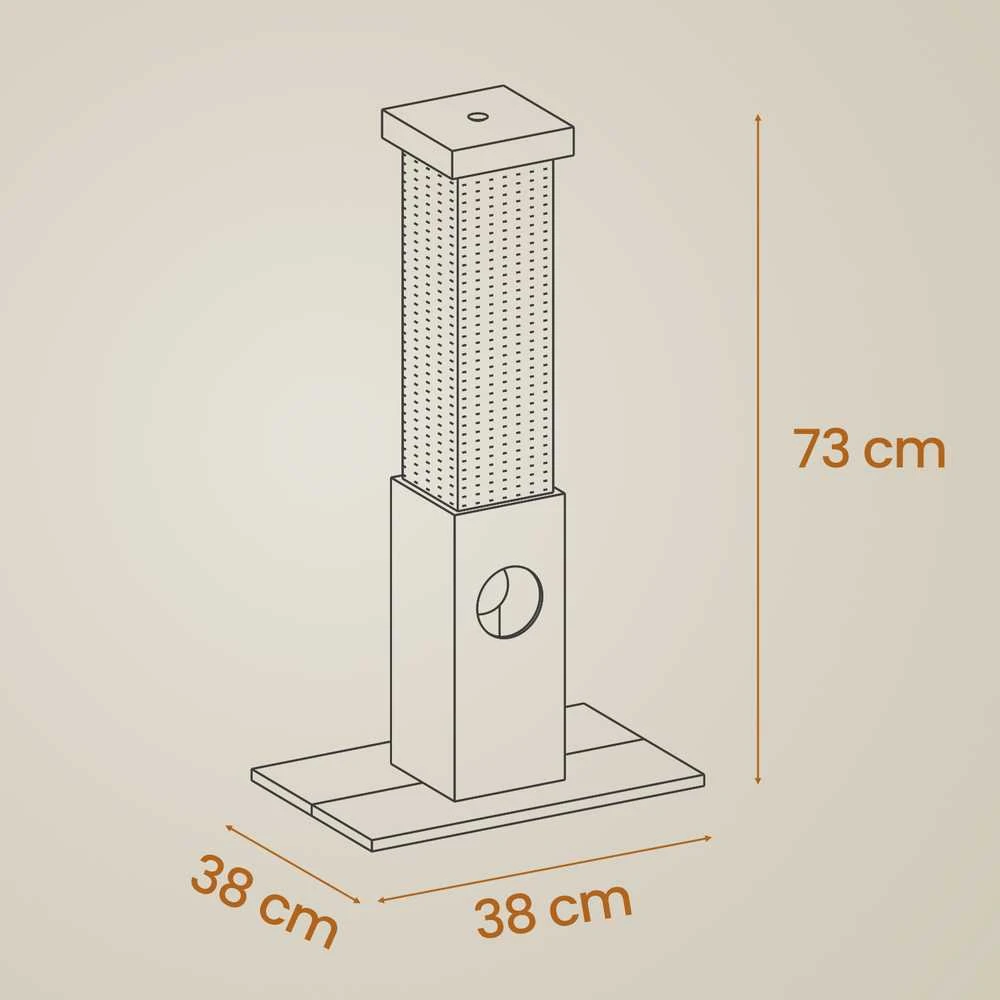 Songmics Feandrea kates medis 73 cm su žaislu