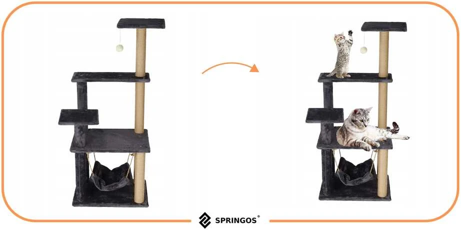 Springos Kačių draskyklė 121cm