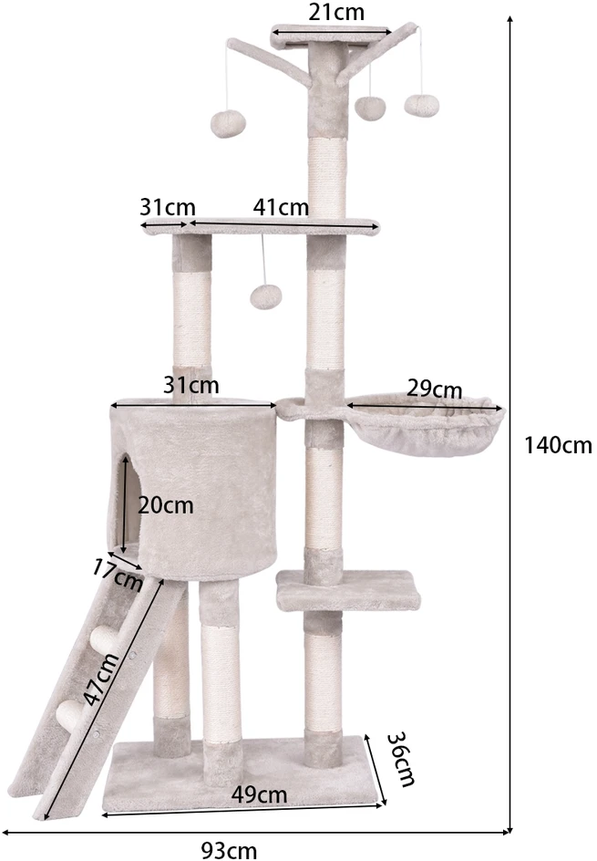 Kačių draskyklė 142.2 cm