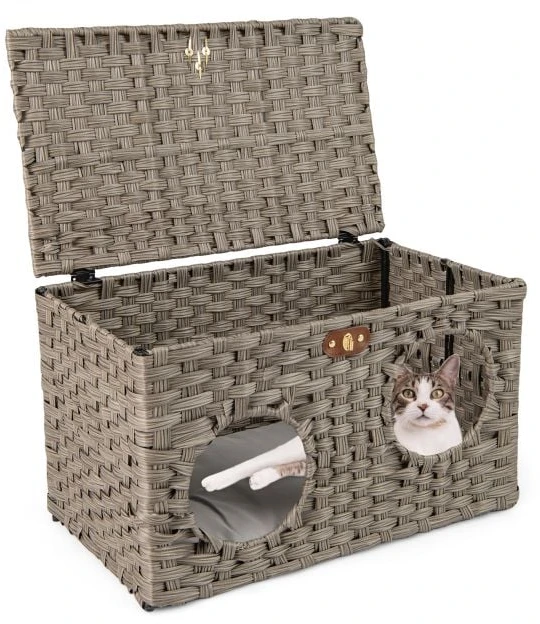 Kačių namelis 60 x 35 x 35 cm