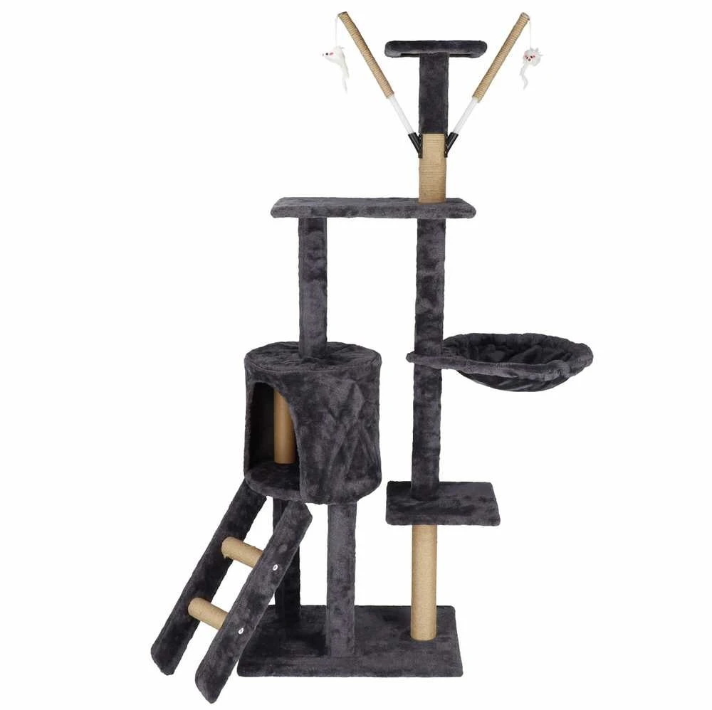 Kačių draskyklė Springos Multi-Level Cat House, 90 cm x 35 cm x 145