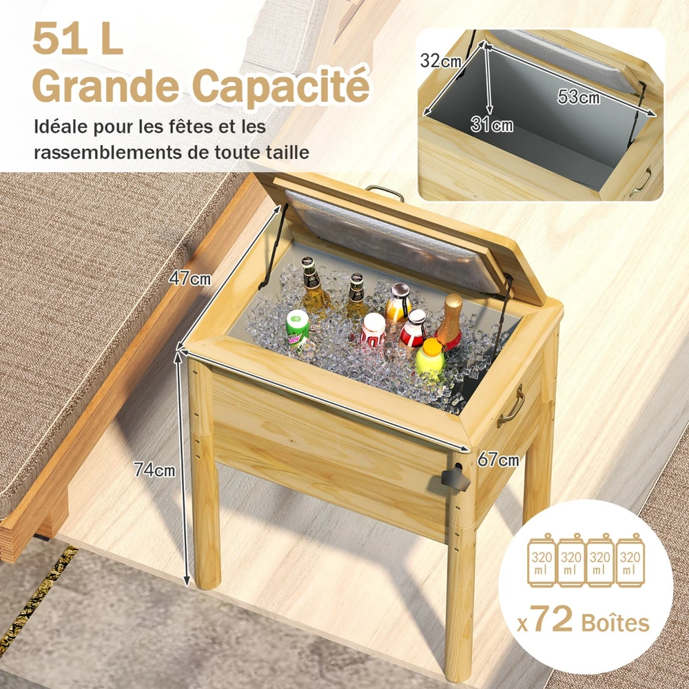Lauko šaltkrepšis 51 L